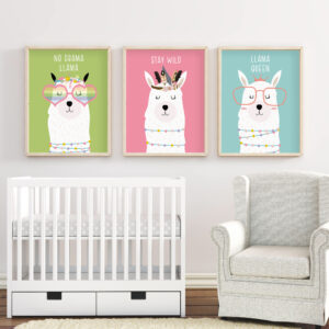 Llamas a colores CUA63