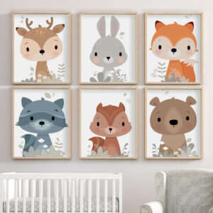 Animales del bosque CUA10