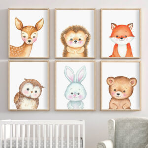 Animales del bosque bebé CUA57