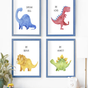 Dinosaurios coloridos CUA37