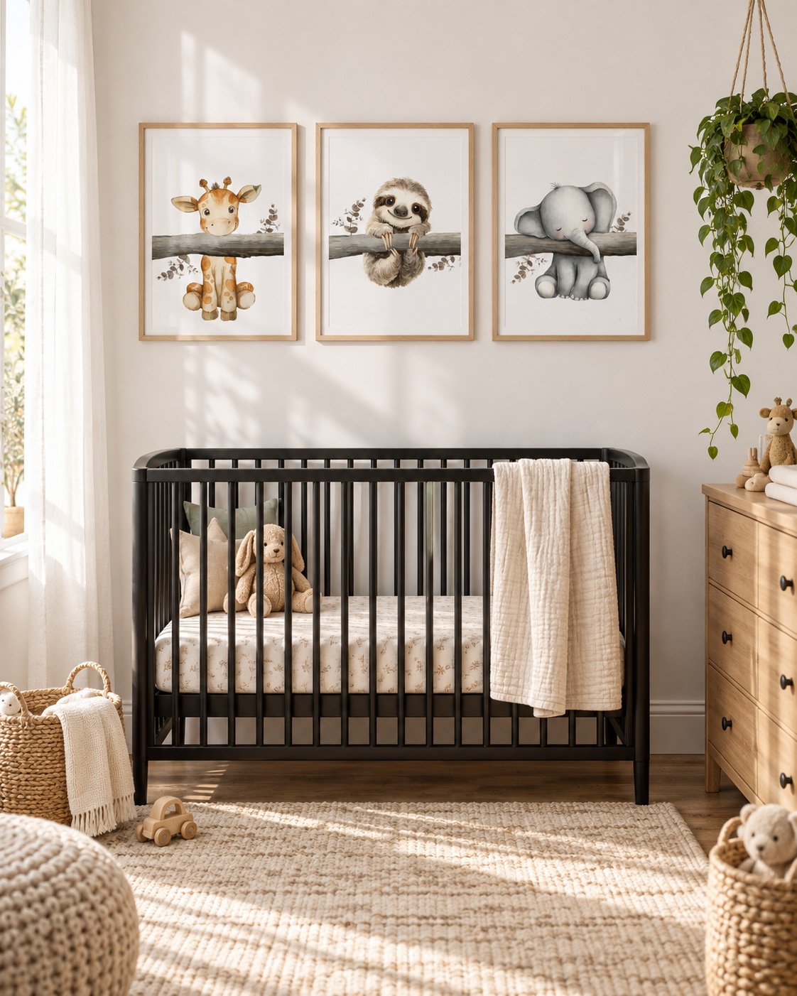 Cuadros infantiles Bebés en la rama en un dormitorio de bebé - Indokids Uruguay