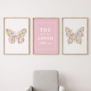 Set de cuadros infantiles You are so loved - Indokids Uruguay