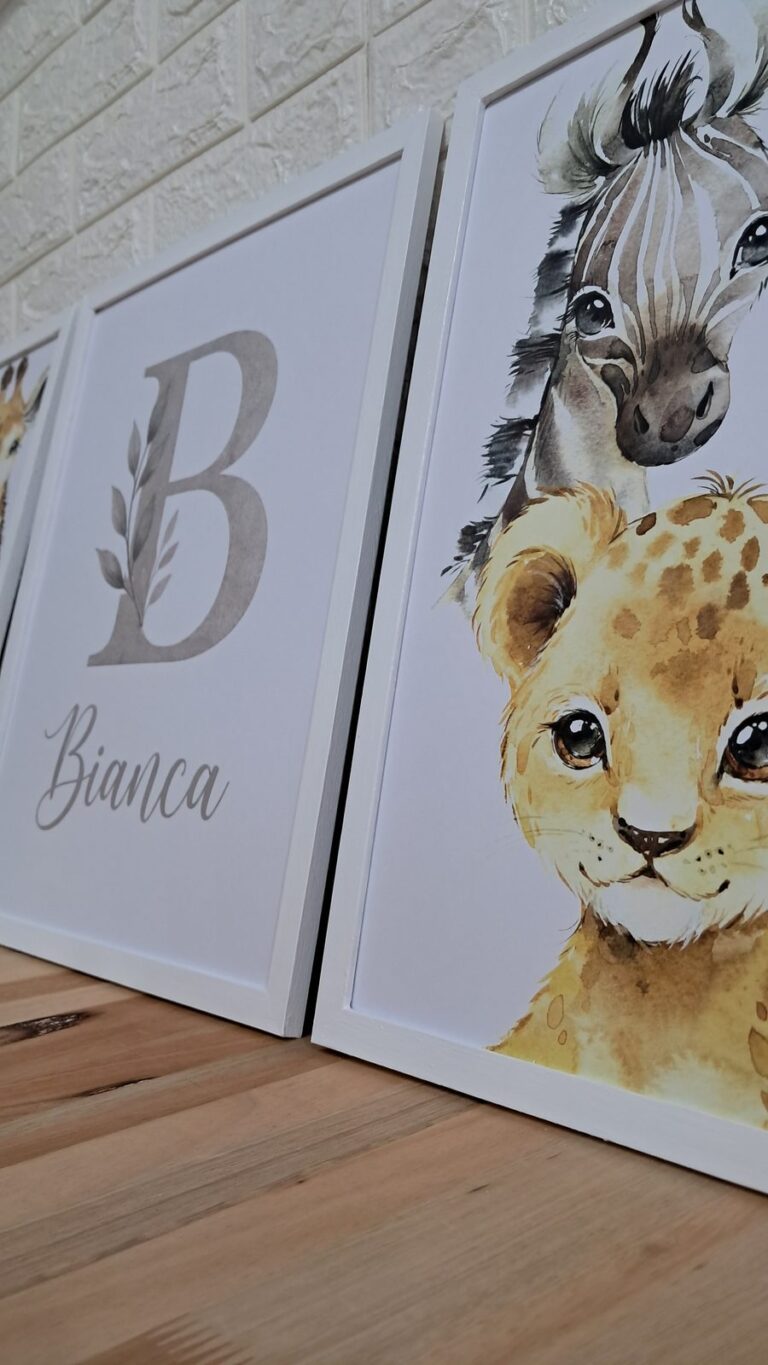 Inicial B con nombre y leoncito con cebra. Trabajo realizado por Indokids, marzo de 2026.